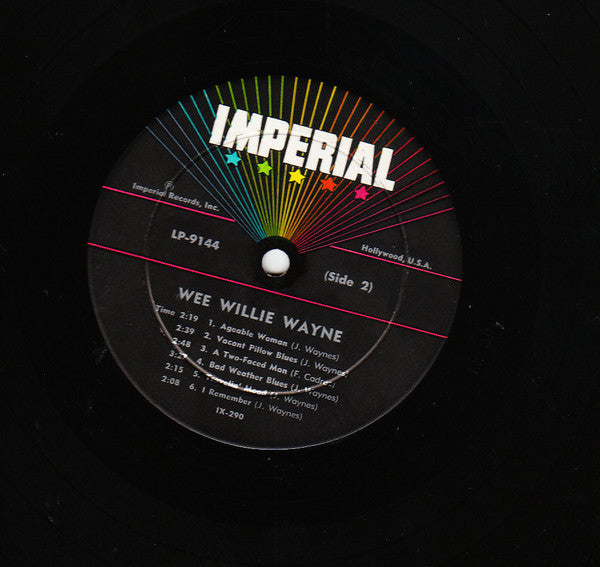 Wee Willie Wayne - Travelin' Mood - LP