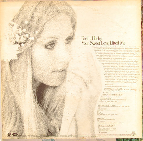 Ferlin Husky - Your Sweet Love Lifted Me - LP