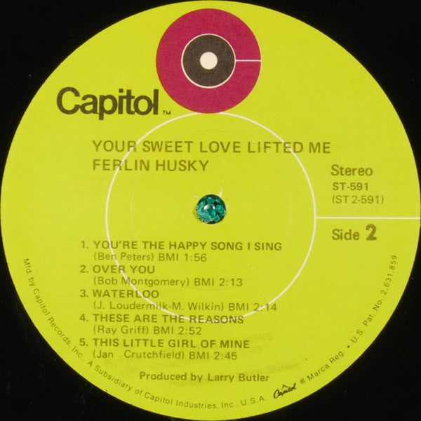 Ferlin Husky - Your Sweet Love Lifted Me - LP