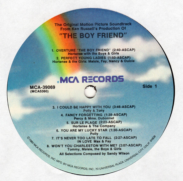 Various - The Original Motion Picture Soundtrack From Ken Russell's Production Of "The Boy Friend" - LP