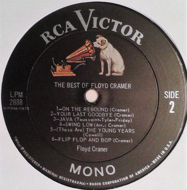 Floyd Cramer - The Best Of Floyd Cramer - LP