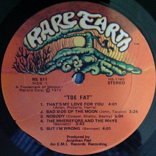 Toe Fat - Toe Fat - LP