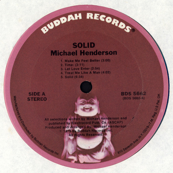 Michael Henderson - Solid - LP