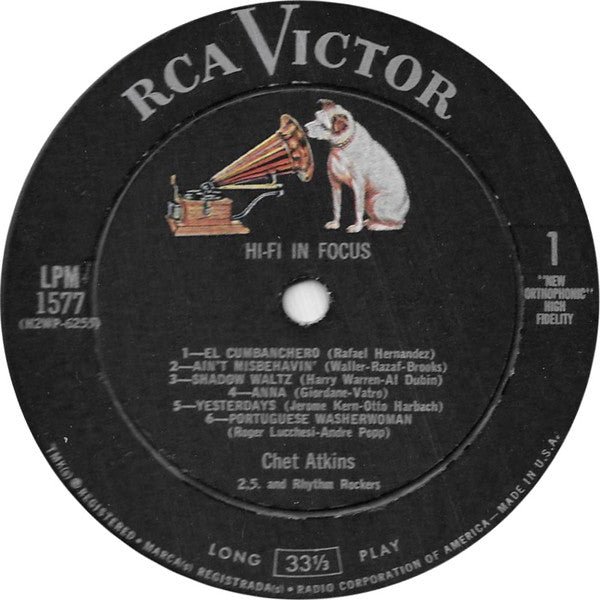 Chet Atkins - A Session With Chet Atkins - LP