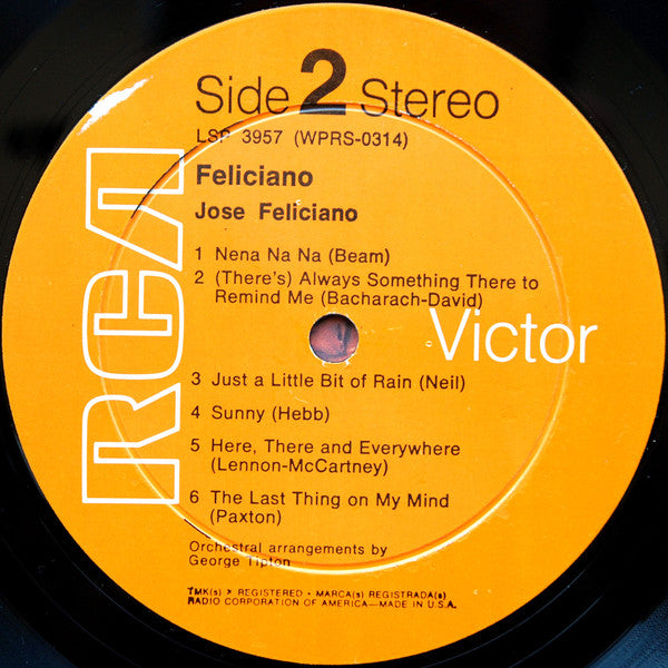 José Feliciano - Feliciano! - LP