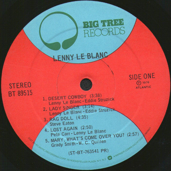 Lenny LeBlanc - Lenny LeBlanc - LP
