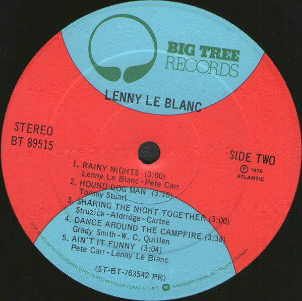 Lenny LeBlanc - Lenny LeBlanc - LP