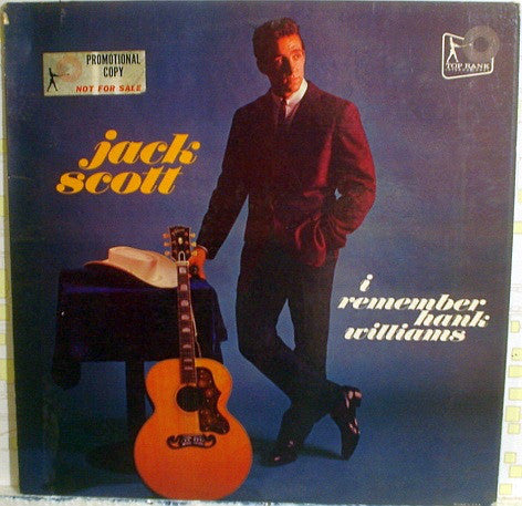 Jack Scott - I Remember Hank Williams - LP