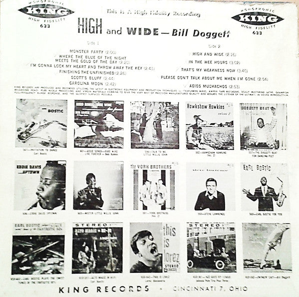 Bill Doggett - High And Wide - LP