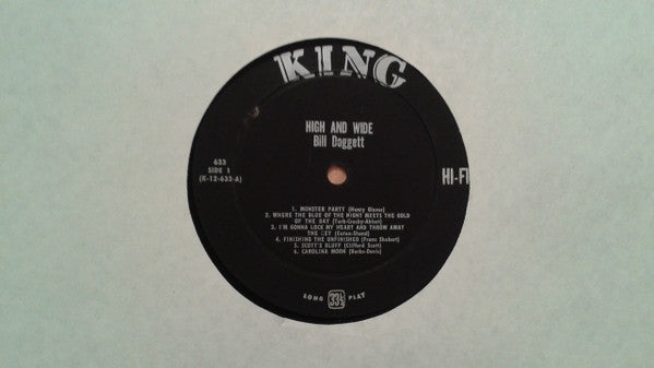 Bill Doggett - High And Wide - LP