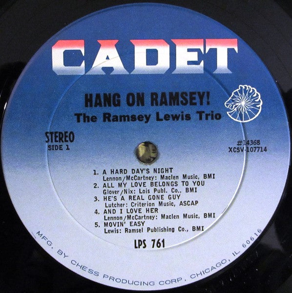 The Ramsey Lewis Trio - Hang On Ramsey! - LP