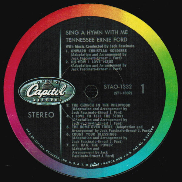 Tennessee Ernie Ford - Sing A Hymn With Me - LP