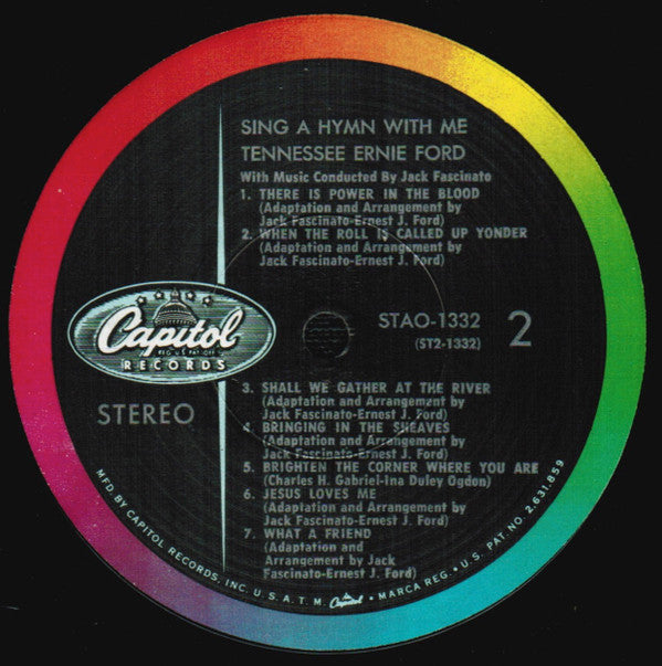 Tennessee Ernie Ford - Sing A Hymn With Me - LP