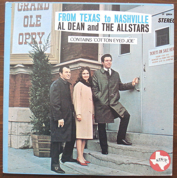 Al Dean And The Allstars* - From Texas To Nashville - LP