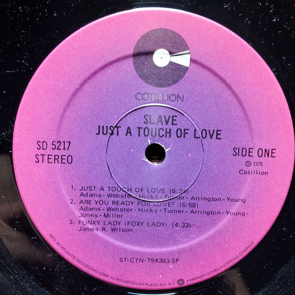 Slave - Just A Touch Of Love - LP