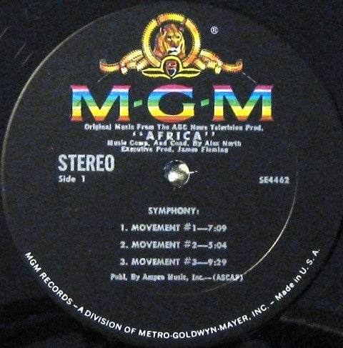 Alex North - Africa - LP