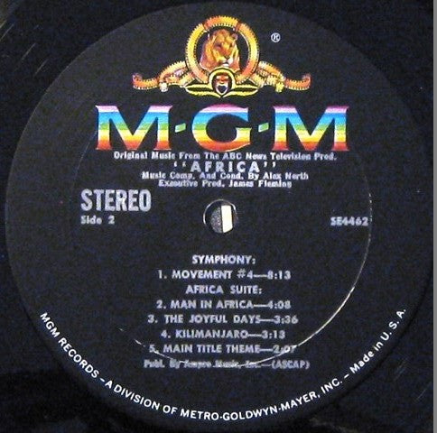 Alex North - Africa - LP