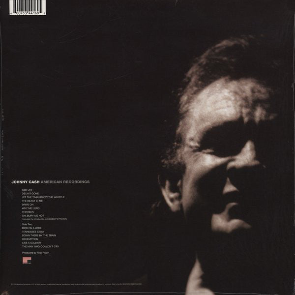 Johnny Cash - American Recordings - LP