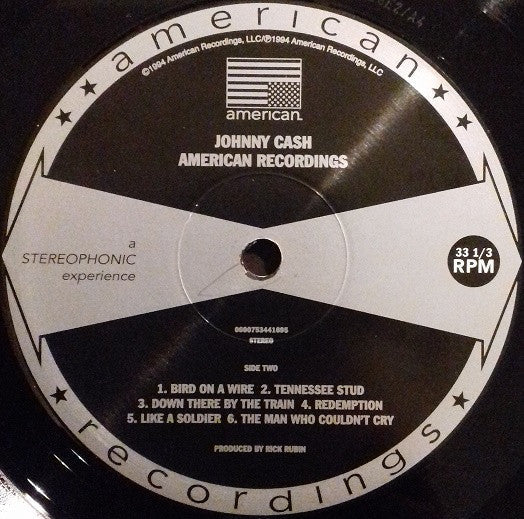 Johnny Cash - American Recordings - LP