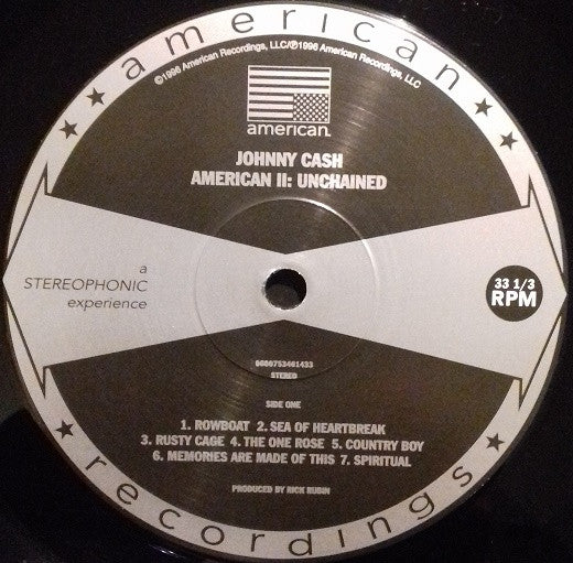 Johnny Cash - American II: Unchained - LP