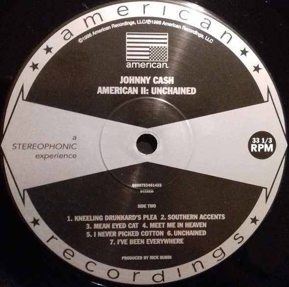 Johnny Cash - American II: Unchained - LP