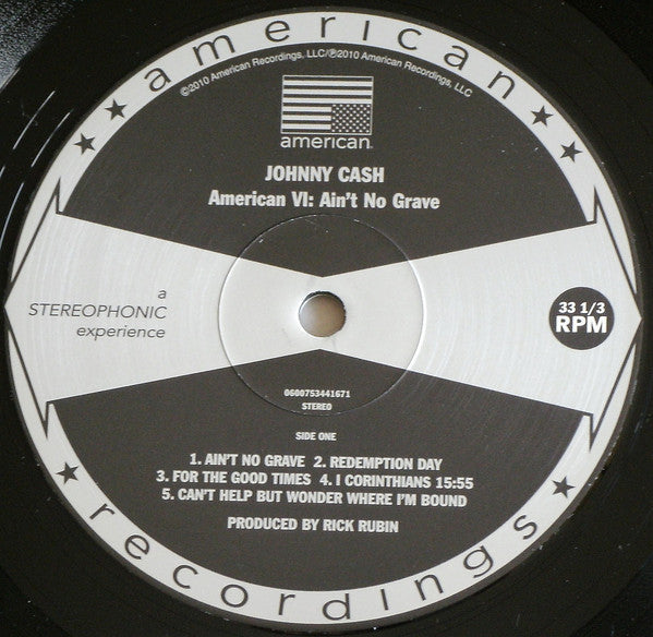 Johnny Cash - American VI: Ain't No Grave - LP