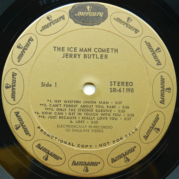 Jerry Butler - The Ice Man Cometh - LP