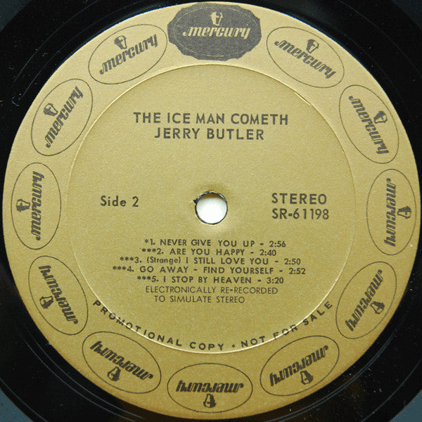 Jerry Butler - The Ice Man Cometh - LP