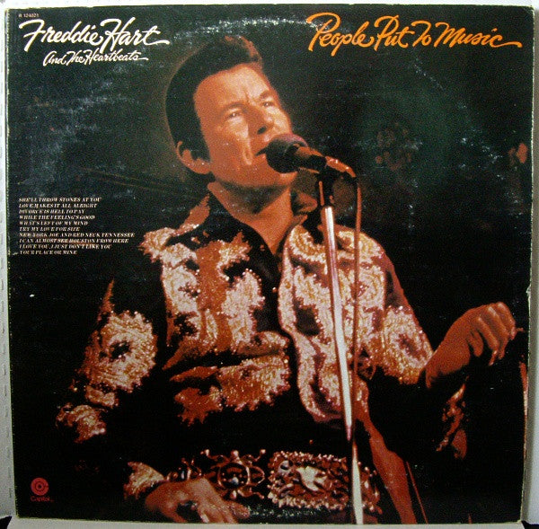 Freddie Hart And The Heartbeats - People Put To Music - LP