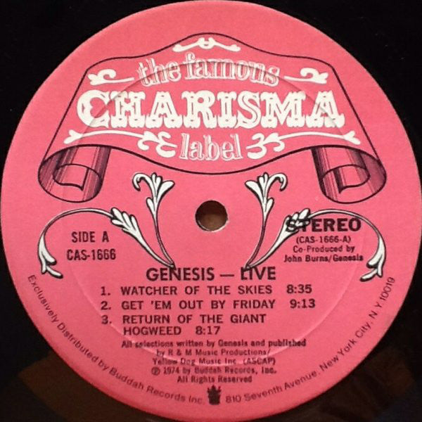 Genesis - Live - LP