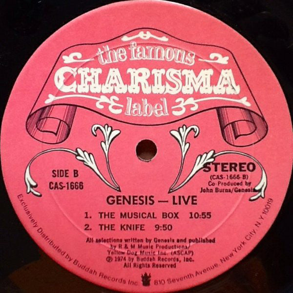 Genesis - Live - LP