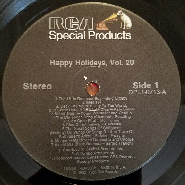 Various - Happy Holidays, Vol. 20 - LP