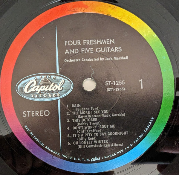 The Four Freshmen - The Four Freshmen And Five Guitars - LP