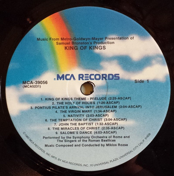 Miklos Rozsa* - King Of Kings - LP