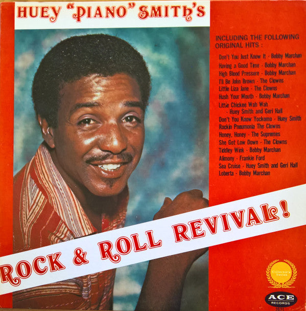 Huey "Piano" Smith - Huey "Piano" Smith's Rock & Roll Revival! - LP