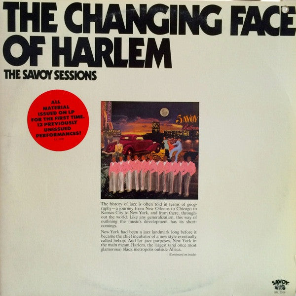 Various - The Changing Face Of Harlem - LP