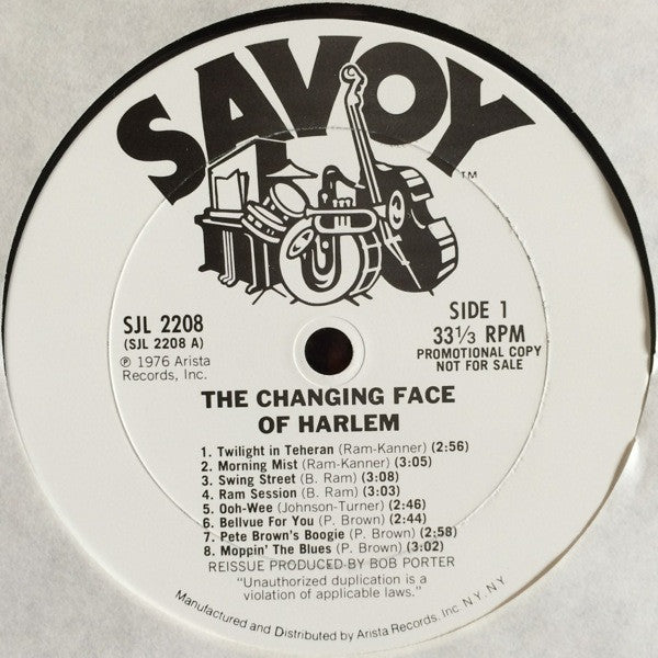 Various - The Changing Face Of Harlem - LP