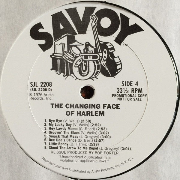 Various - The Changing Face Of Harlem - LP