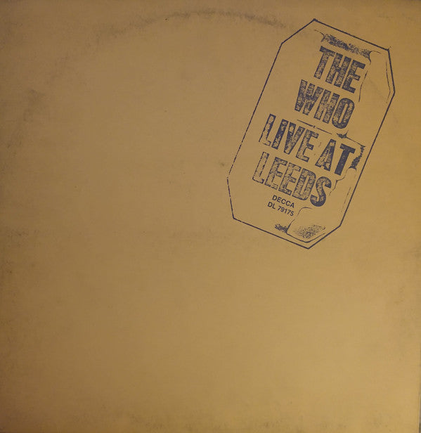 The Who - Live At Leeds - LP