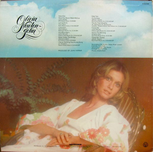 Olivia Newton-John - Have You Never Been Mellow - LP