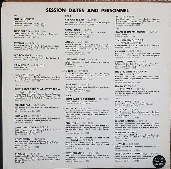 Various - Bethlehem's Best - LP