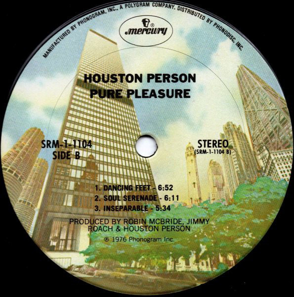 Houston Person - Pure Pleasure - LP