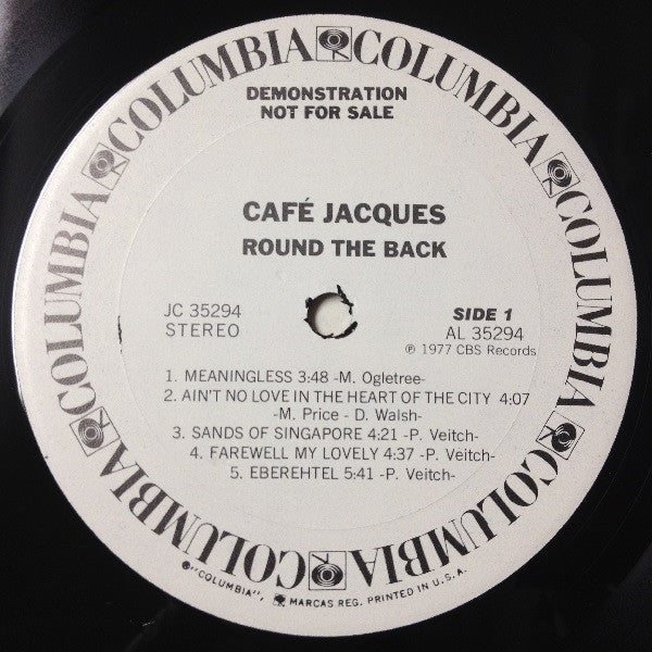 Café Jacques - Round The Back - LP