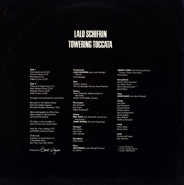 Lalo Schifrin - Towering Toccata - LP
