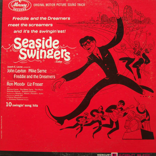 John Leyton - Mike Sarne - Freddie And The Dreamers* - Seaside Swingers - Original Motion Picture Soundtrack - LP