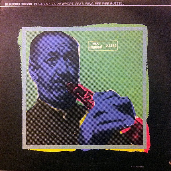 Pee Wee Russell / George Wein & The Newport All-Stars - Salute To Newport: Featuring Pee Wee Russell - LP