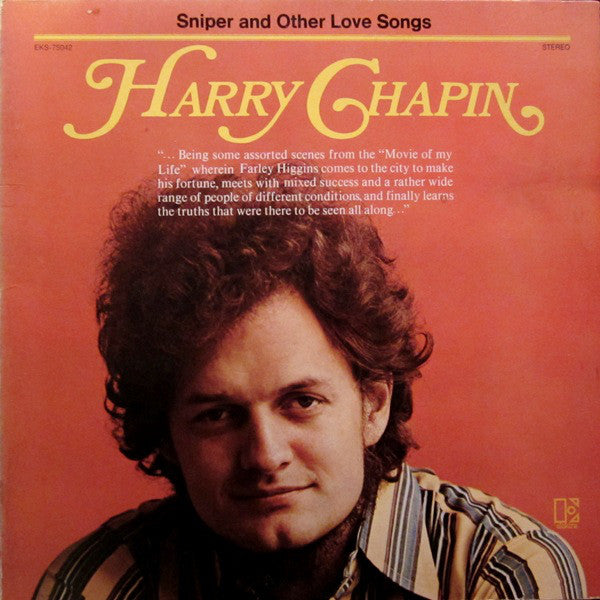 Harry Chapin - Sniper And Other Love Songs - LP