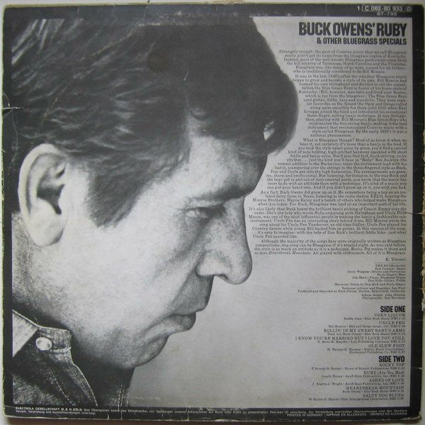 Buck Owens And The Buckaroos* - Buck Owens' Ruby - LP