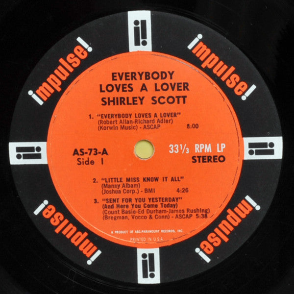 Shirley Scott - Everybody Loves A Lover - LP