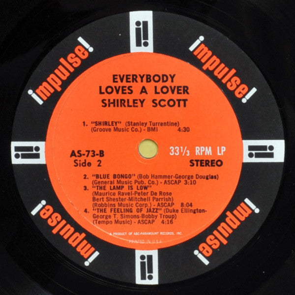 Shirley Scott - Everybody Loves A Lover - LP